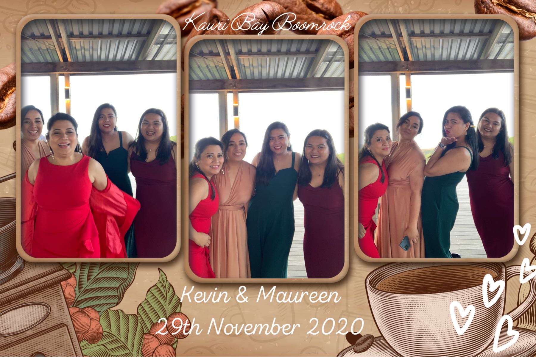 Maureen & Kevin's wedding | View more photos from the event at gallery.photobooth.co.nz/u/SelfieCentral/Maureen-Kevins-wedding